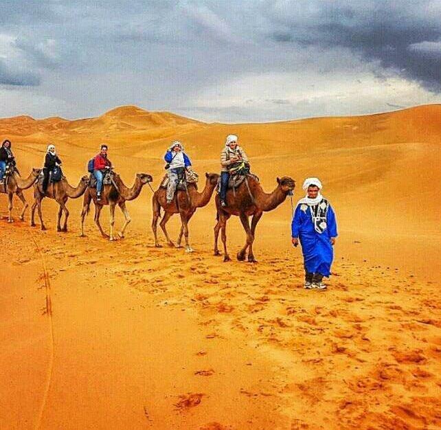 Chez Tonton Hotell Merzouga Exteriör bild
